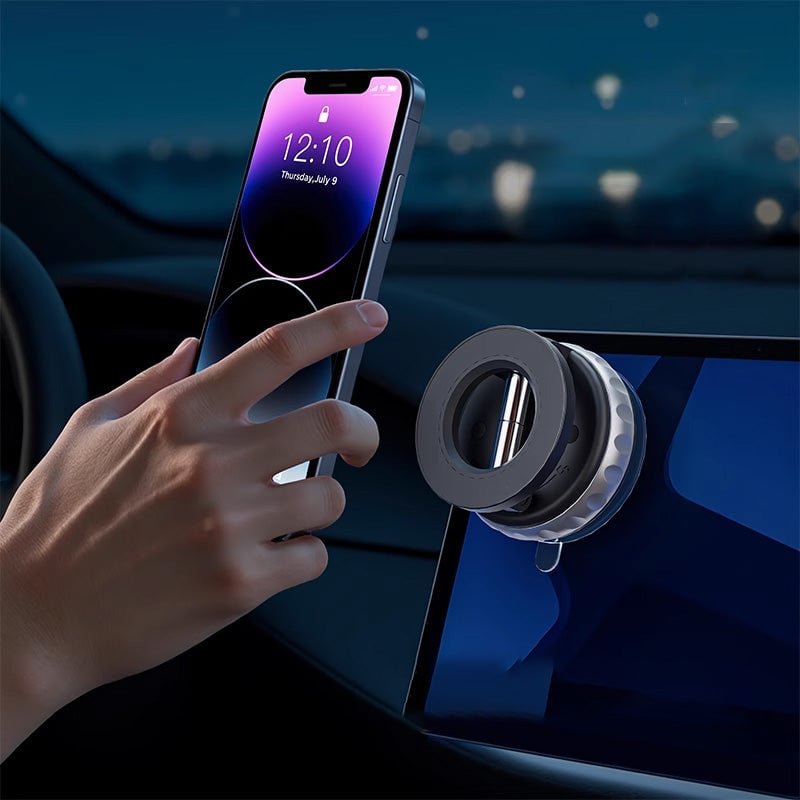 Magnetische Vakuum-Handyhalterung fürs Auto