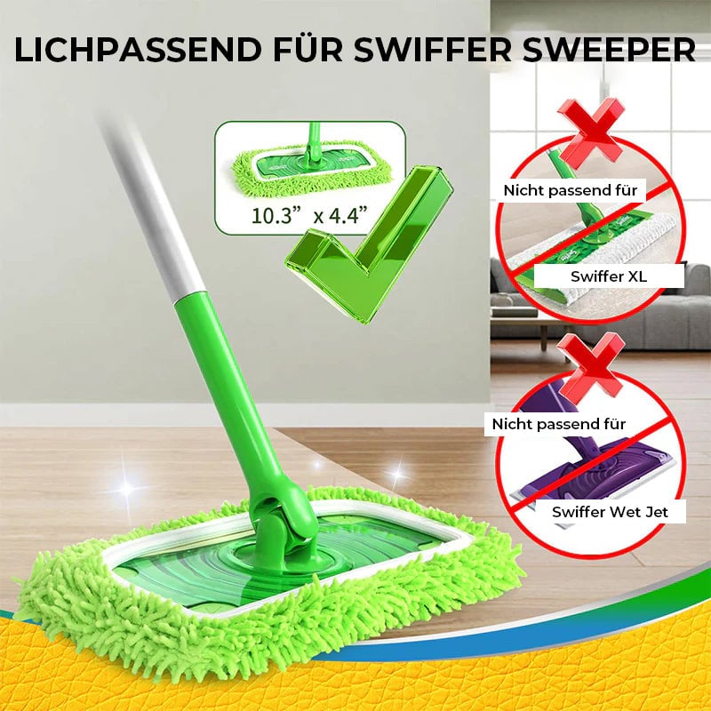 Ersatz-Wischbezüge aus Chenille für die Bodenreinigung