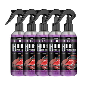 🚗3 In 1 Neues Verbessertes Schnelles Autobeschichtungsspray