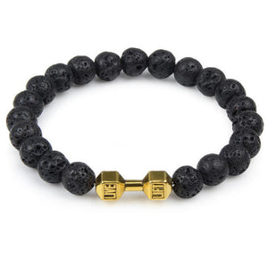 Stylisches Hantelarmband