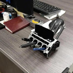 Stift- und Visitenkartenhalter für Motorblöcke