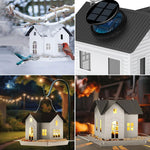 Hängender solarbetriebener Vogelfutterspender für den Außenbereich (Versandkostenfrei)