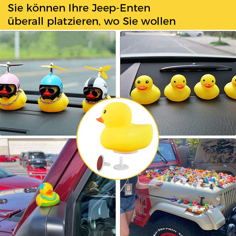 Süßer Gummientenständer
