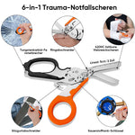 6-in-1-Multifunktionsschere für Traumata