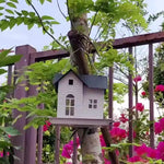 Hängender solarbetriebener Vogelfutterspender für den Außenbereich (Versandkostenfrei)