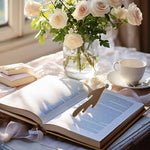 Lesezeichen „Verschütteter Kaffee“