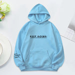 Sweatshirt '100 Gründe, am Leben zu bleiben'.