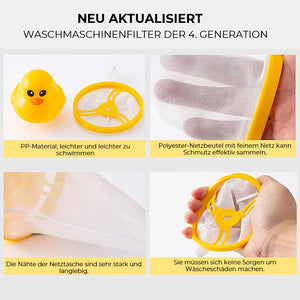 Kleiner gelber Entenfilter