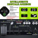 Tragbare, wiederaufladbare Camping-Duschpumpe