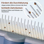 Selbstreinigende Haustierpflegebürste