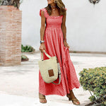 Lässiges kariertes Kleid