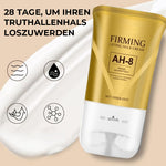 Straffende und liftende Halscreme für schlaffe Haut