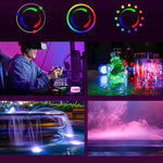 Doppellagige wasserdichte selbstklebende LED-Pool-Leuchte