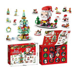 Weihnachts-Adventskalender-Überraschungsbaustein-Set