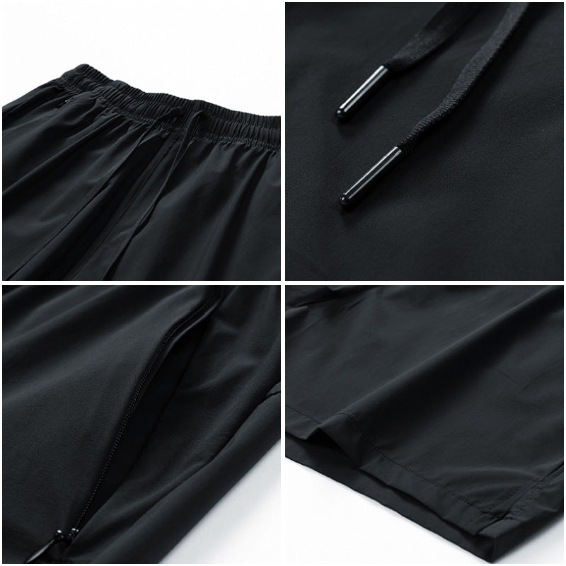 Herren-Shorts mit Kordelzug, kühlend & schnell trocknend