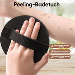 Schwarze Silikon-Badeutensilien