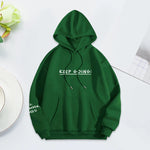 Sweatshirt '100 Gründe, am Leben zu bleiben'.