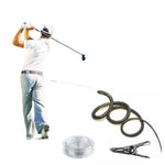 Schlangenstreich mit Schnur und Clip