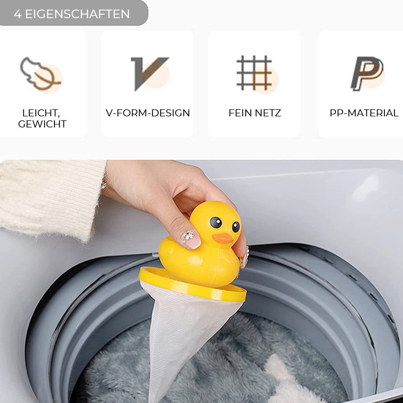 Kleiner gelber Entenfilter