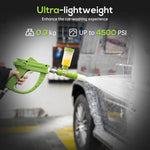 Schnellanschluss-Hochdruckschaumkanone für mühelose Autowäsche