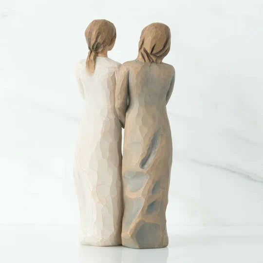 An meiner Seite, geformte handbemalte Figur