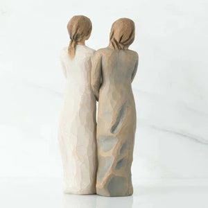 An meiner Seite, geformte handbemalte Figur