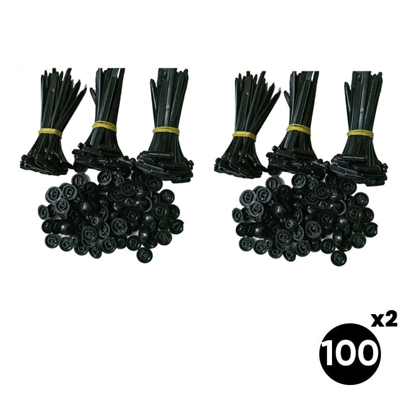 Universal-Kabelbinderschnalle aus Nylon