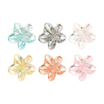 Blumen-Haarklammern für dickes Haar