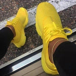 Atmungsaktive Einfarbige Turnschuhe