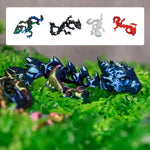 3D-gedruckter kleiner süßer Drache