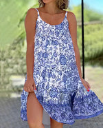 Bedrucktes Camisole-Kleid