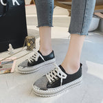 ✨💎SNEAKERS AUS DIAMOND SILVER LEDER💎✨