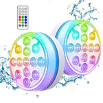 Doppellagige wasserdichte selbstklebende LED-Pool-Leuchte