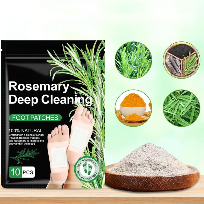 Kräuter-Detox-Fußpolster