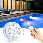 Doppellagige wasserdichte selbstklebende LED-Pool-Leuchte