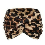 Yoga-Stirnband mit Kreuz-Print