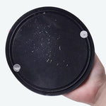 Schwarze Silikon-Badeutensilien