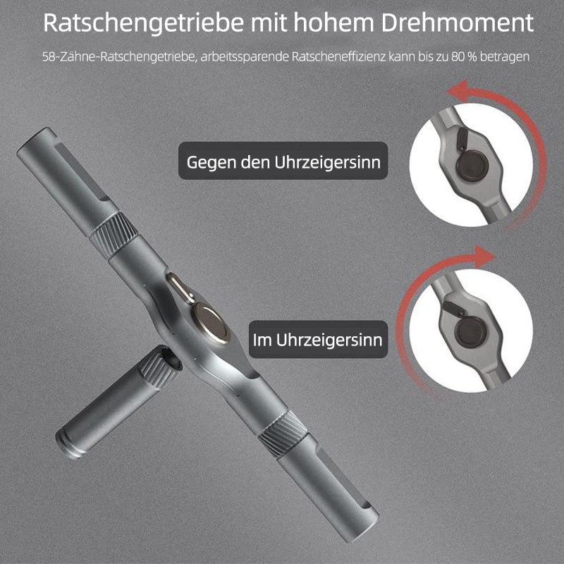 Ratschen-Schraubendrehersatz 24-in-1