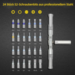 Ratschen-Schraubendrehersatz 24-in-1