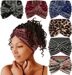 Yoga-Stirnband mit Kreuz-Print