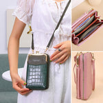 Vertikale Handyhülle mit Krokodilmuster