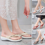 Damen-Tanga-Sandalen mit weichem Kissen