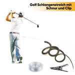 Schlangenstreich mit Schnur und Clip