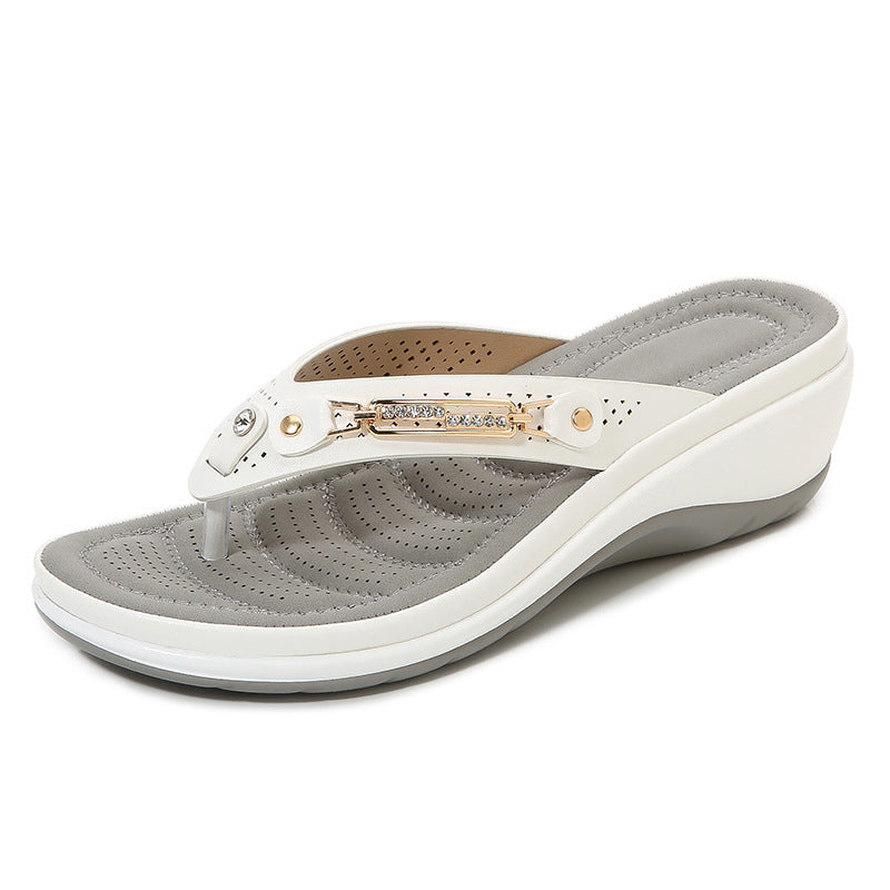 Damen-Tanga-Sandalen mit weichem Kissen