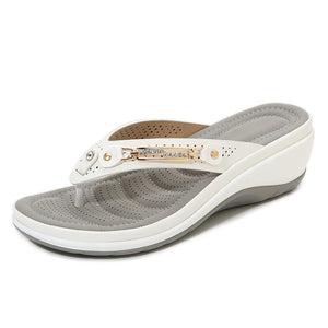 Damen-Tanga-Sandalen mit weichem Kissen