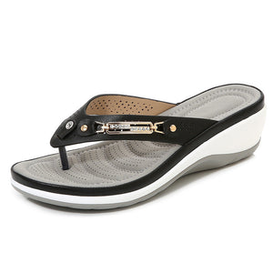 Damen-Tanga-Sandalen mit weichem Kissen