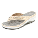 Damen-Tanga-Sandalen mit weichem Kissen