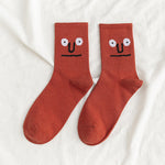 Lustige Gesichtsausdrucksocken