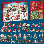 Weihnachts-Adventskalender-Überraschungsbaustein-Set