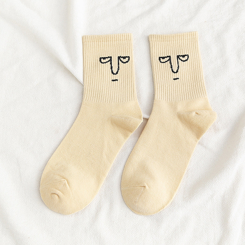Lustige Gesichtsausdrucksocken